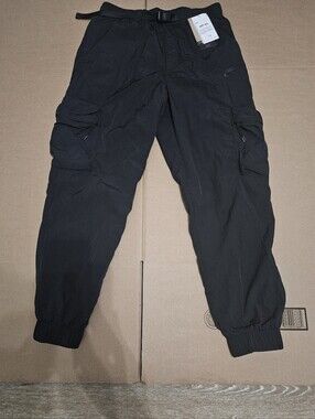 Nike Tech Woven Cargo Black Pants